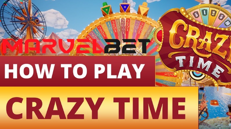 how to play crazy time at marvelbet